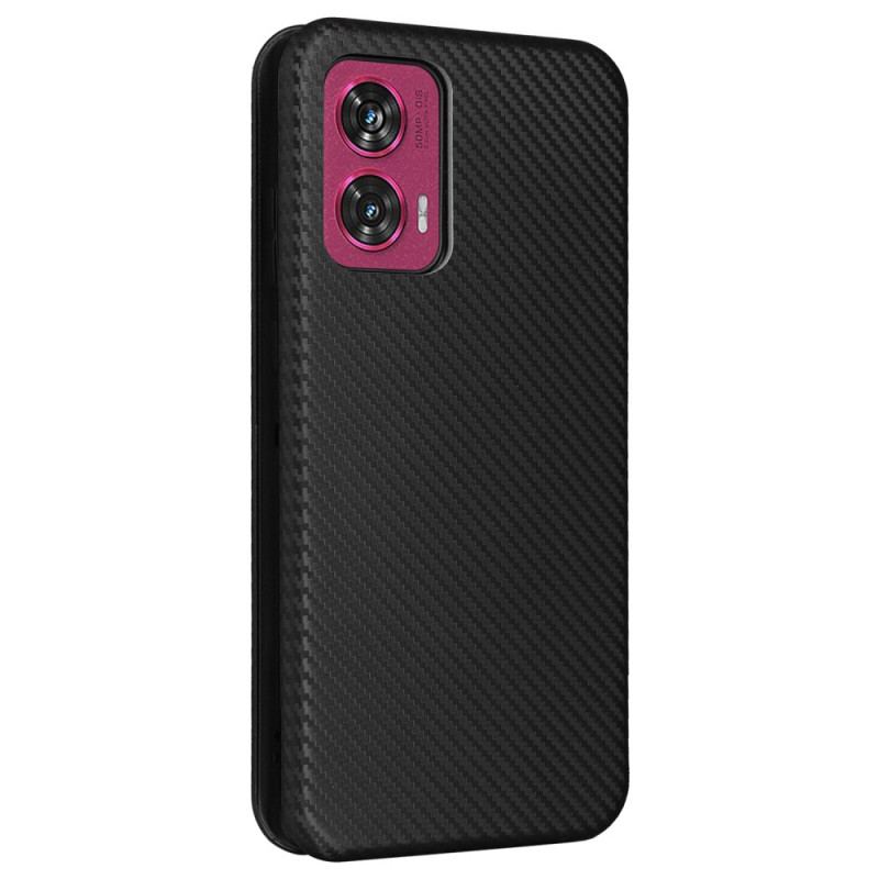 Flip Cover Til Motorola Edge 50 Fusion Kulfiber