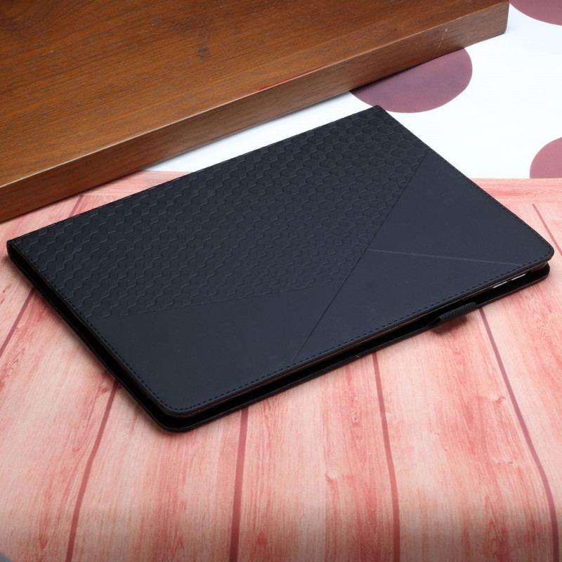 Etui Samsung Galaxy Tab A8 (2021) Tekstureret Elastikbånd