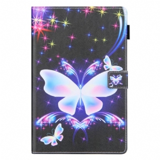 Flip Cover Samsung Galaxy Tab A8 (2021) Flere Sommerfugle