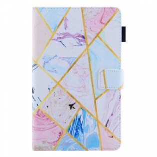 Flip Cover Samsung Galaxy Tab A8 (2021) Marmor Indflydelse