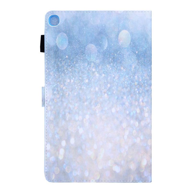 Flip Cover Samsung Galaxy Tab A8 (2021) Skinnende Pailletter