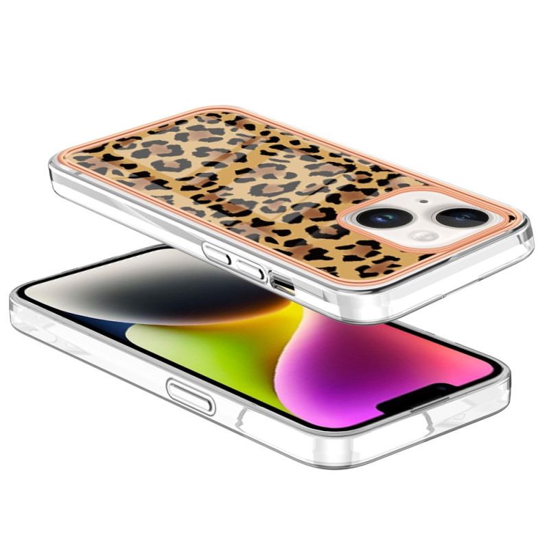 Cover iPhone 15 Plus Leopard