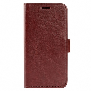 Flip Cover iPhone 15 Plus Vintage Kunstlæder