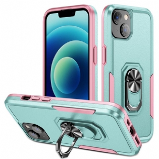 Mobilcover iPhone 15 Plus Tofarvet Støttering