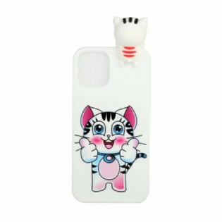 Cover iPhone 13 Pro Max Cat Fun 3d