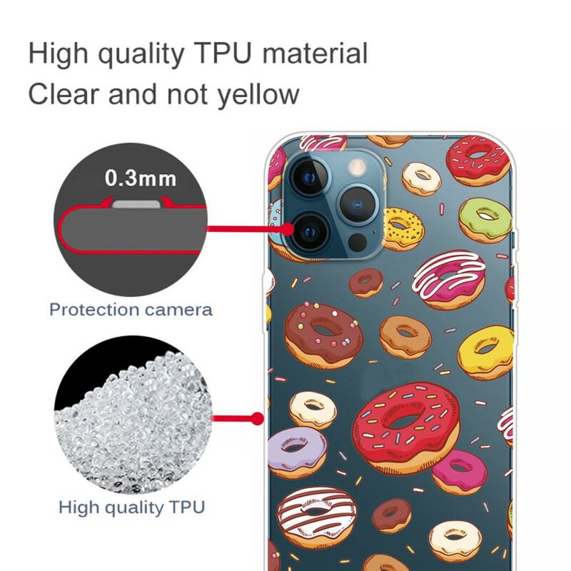 Cover iPhone 13 Pro Max Elsker Donuts