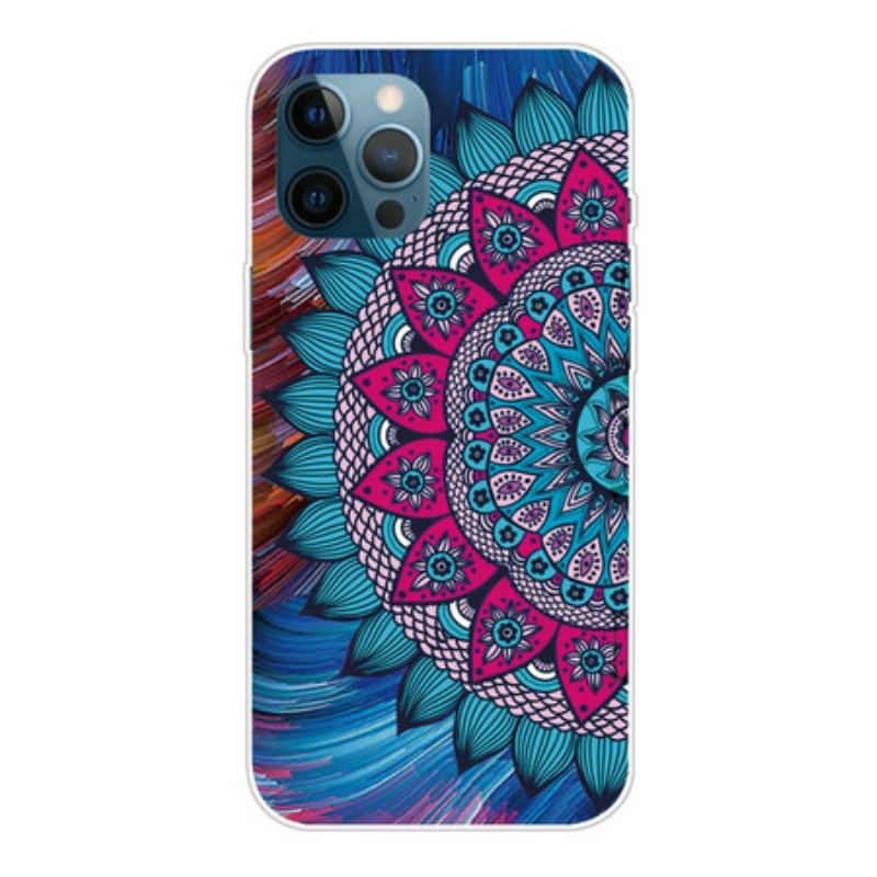 Cover iPhone 13 Pro Max Farverig Mandala