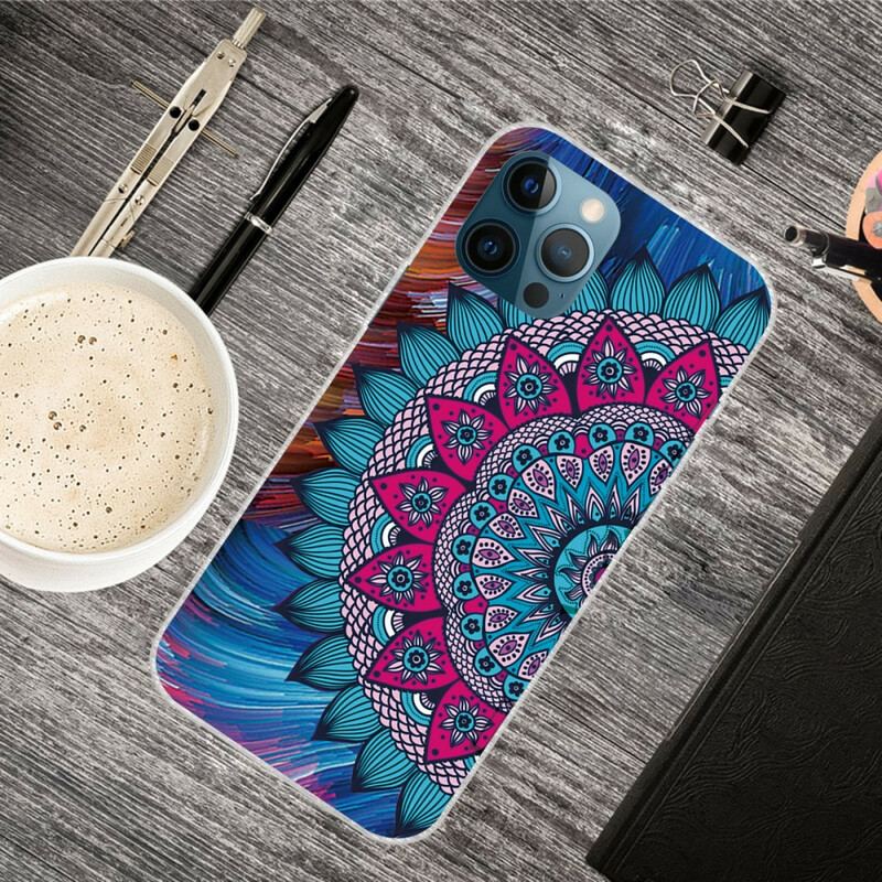 Cover iPhone 13 Pro Max Farverig Mandala