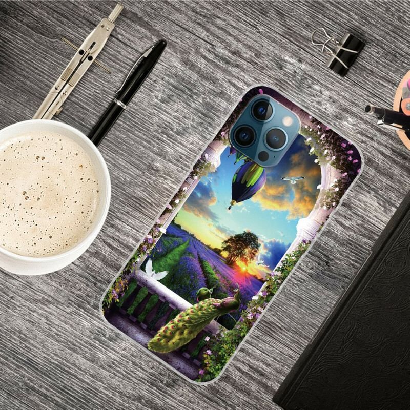 Cover iPhone 13 Pro Max Fleksibel Varmluftsballon