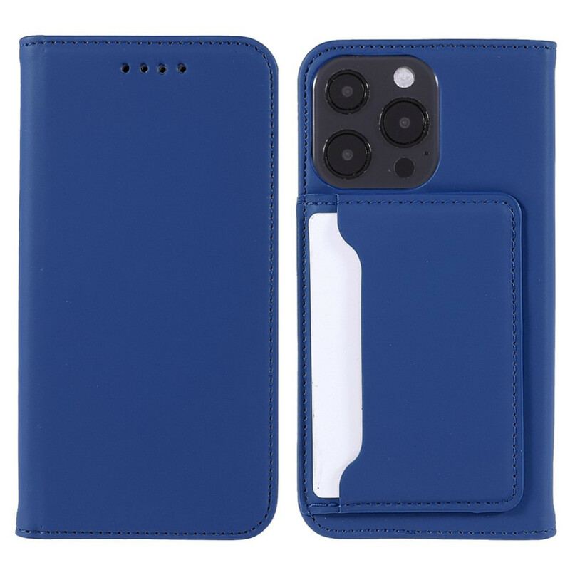 Cover iPhone 13 Pro Max Flip Cover Kortholder Stativ