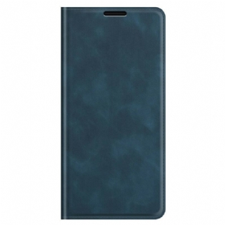 Cover iPhone 13 Pro Max Flip Cover Silkeblødt Lædereffekt