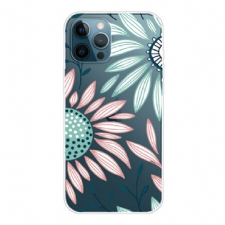 Cover iPhone 13 Pro Max Gennemsigtig En Blomst