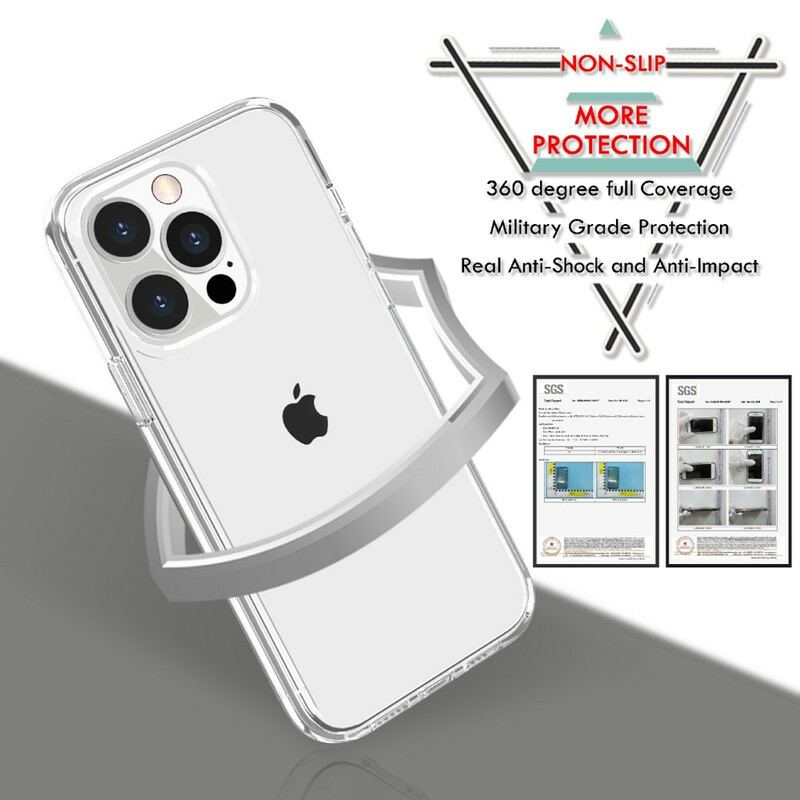 Cover iPhone 13 Pro Max Gennemsigtig Tonet