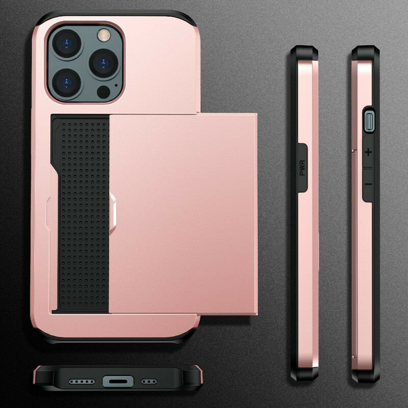 Cover iPhone 13 Pro Max Lynlås Kortholder