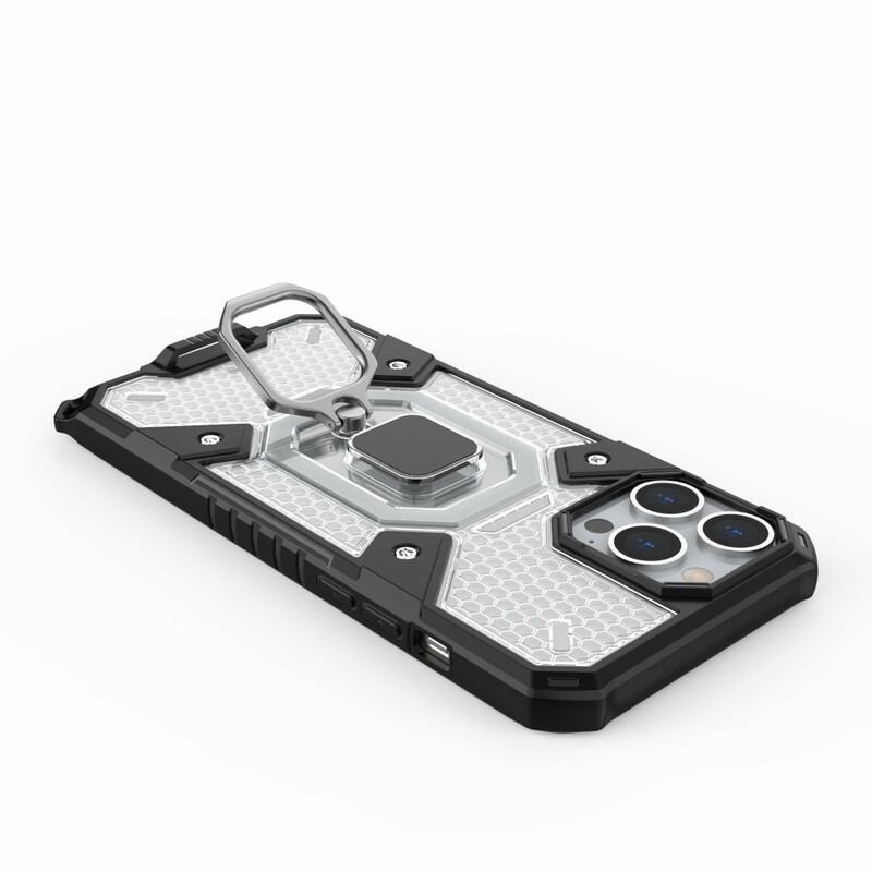 Mobilcover iPhone 13 Pro Max Honeycomb Med Ring