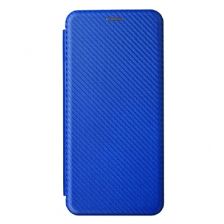 Cover Oppo Find X5 Lite Flip Cover Kulfiber Tekstur