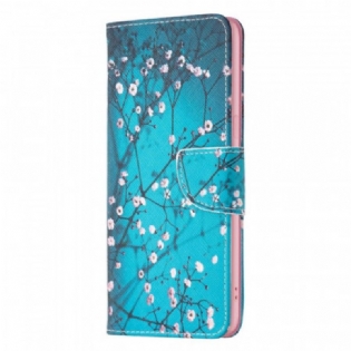 Flip Cover Oppo Find X5 Lite Blomstrende Grene