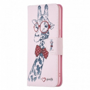 Flip Cover Oppo Find X5 Lite Brainy Giraf