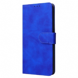 Flip Cover Oppo Find X5 Lite Med Snor Strappy I Almindeligt Lædereffekt