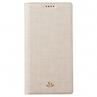 Læder Cover Oppo Find X5 Lite Vili Stoftekstur