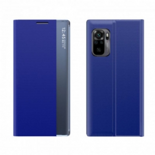 Cover Xiaomi Redmi Note 10 / 10S Tekstureret Kunstlæder