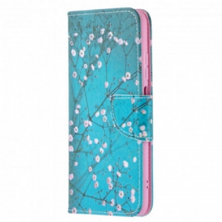 Flip Cover Xiaomi Redmi Note 10 / 10S Blomstret Træ