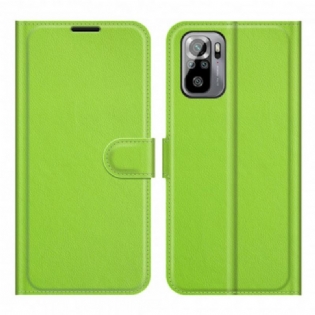 Flip Cover Xiaomi Redmi Note 10 / 10S Stil Læder Magnetlås