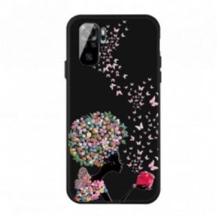 Mobilcover Xiaomi Redmi Note 10 / 10S Blomsterhoved Kvinde