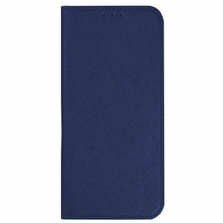 Flip Cover Til Motorola Edge 50 Ultra Krydstekstur