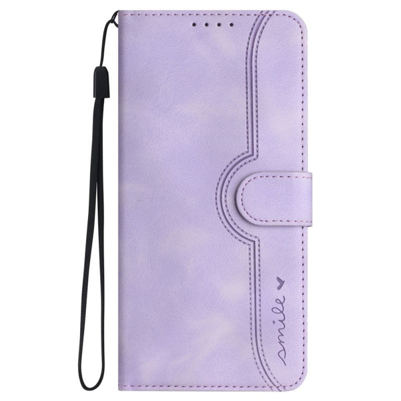 Flip Cover Til Motorola Edge 50 Ultra Smil