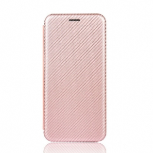 Cover Realme 7 Pro Flip Cover Farvet Carbon Silikone