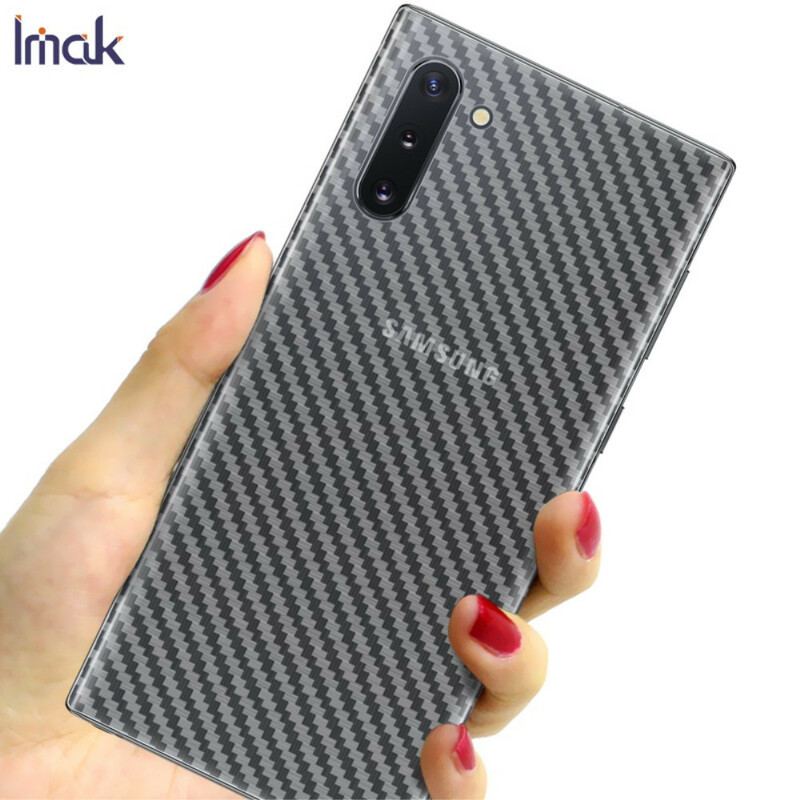 Beskyttelsesfilm Bagpå Til Samsung Galaxy Note 10 Carbon Imak