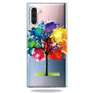 Cover Samsung Galaxy Note 10 Sømløst Akvareltræ