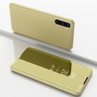 Cover Samsung Galaxy Note 10 Spejl Og Kunstlæder