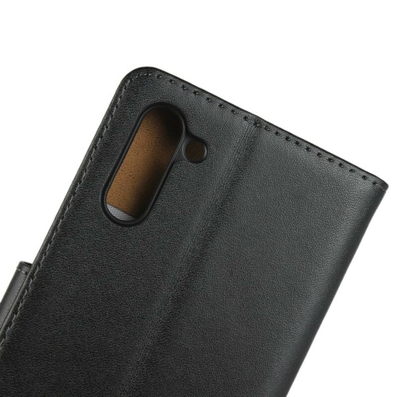 Flip Cover Samsung Galaxy Note 10 Invitation I Ægte Læder