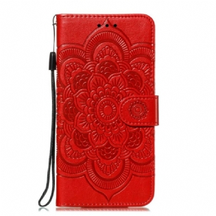 Læder Cover Samsung Galaxy Note 10 Fuld Mandala