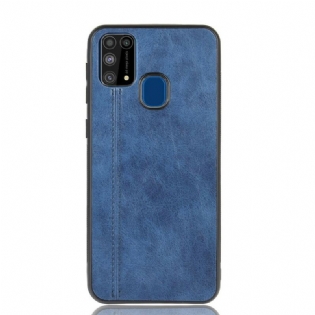Cover Samsung Galaxy M31 Couture Lædereffekt