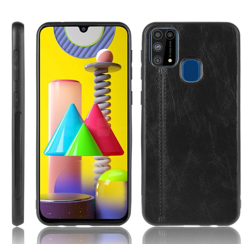 Cover Samsung Galaxy M31 Couture Lædereffekt