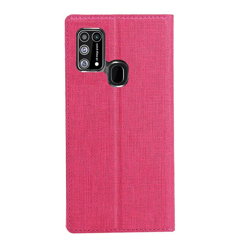 Cover Samsung Galaxy M31 Flip Cover Tekstureret Vili Dmx