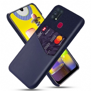Cover Samsung Galaxy M31 Ksq Kortholder