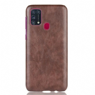 Cover Samsung Galaxy M31 Litchi Performance Lædereffekt