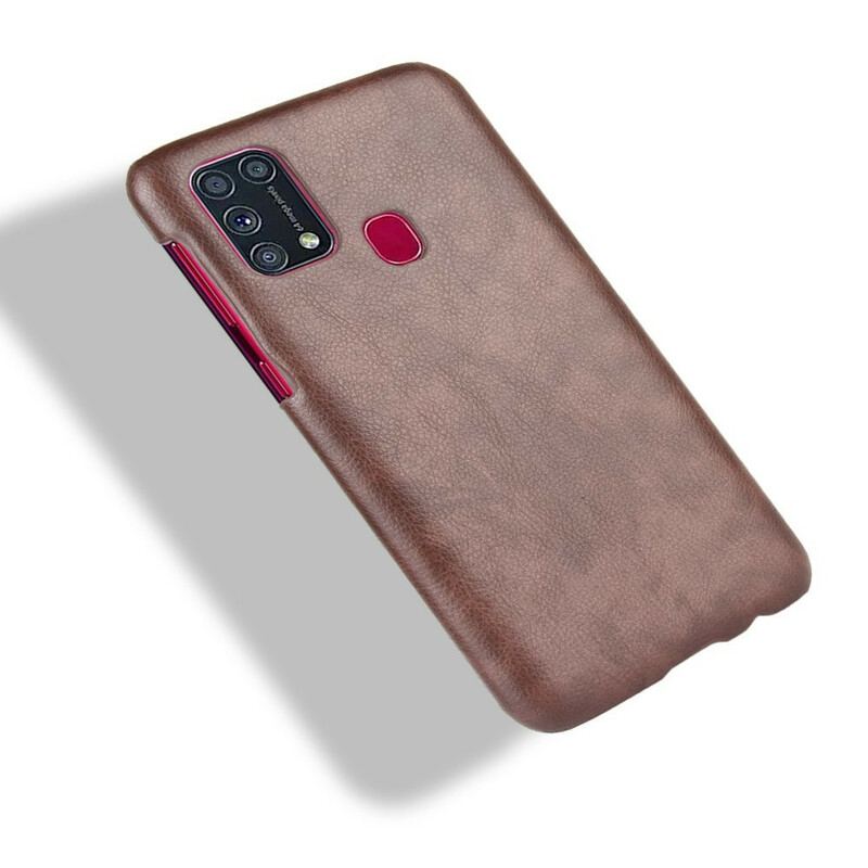 Cover Samsung Galaxy M31 Litchi Performance Lædereffekt