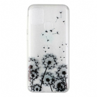 Cover Samsung Galaxy M31 Sømløse Sorte Mælkebøtter