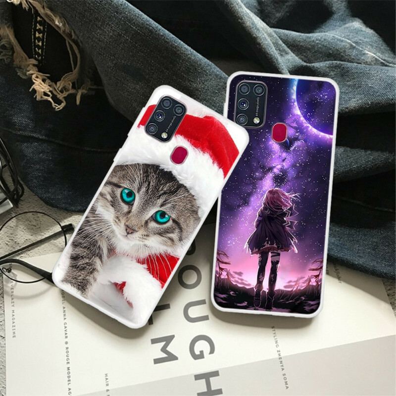 Mobilcover Samsung Galaxy M31 Jule Kat