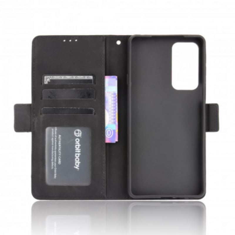 Flip Cover Motorola Edge 20 Multi-card Premier Class