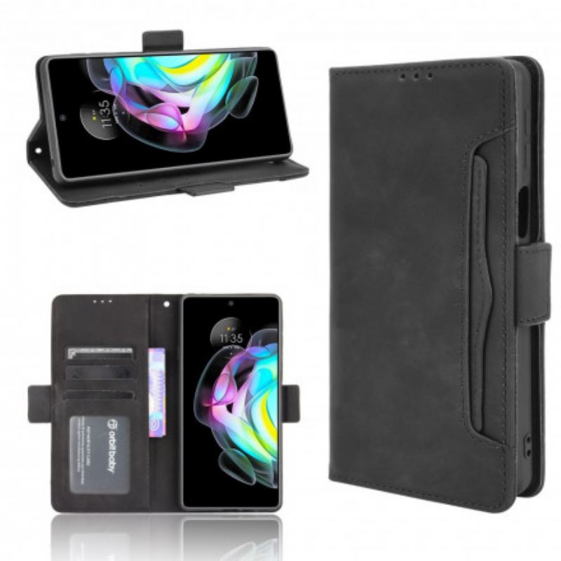 Flip Cover Motorola Edge 20 Multi-card Premier Class