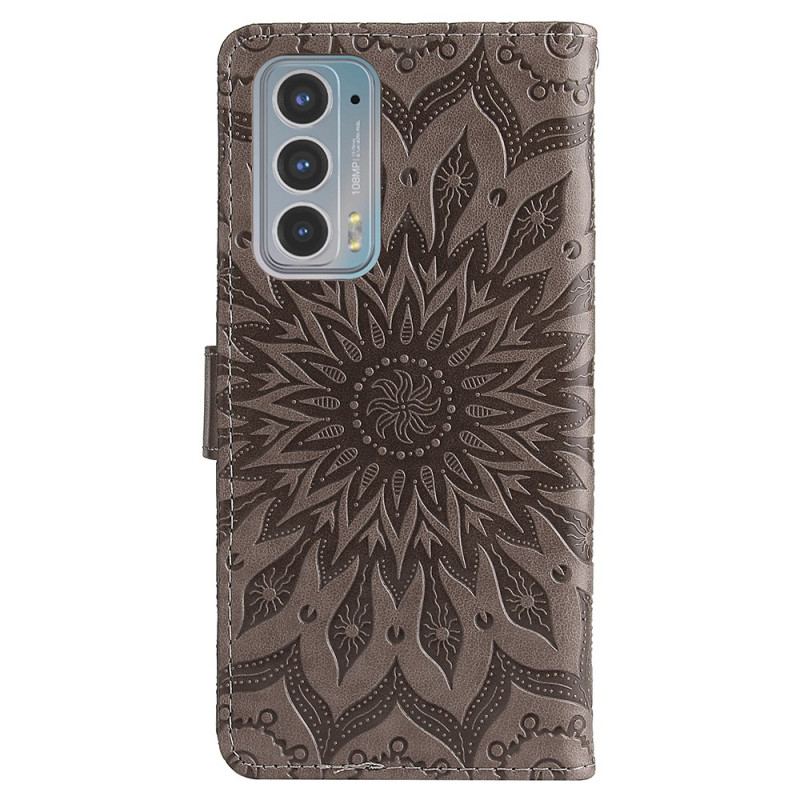 Flip Cover Motorola Edge 20 Solblomst