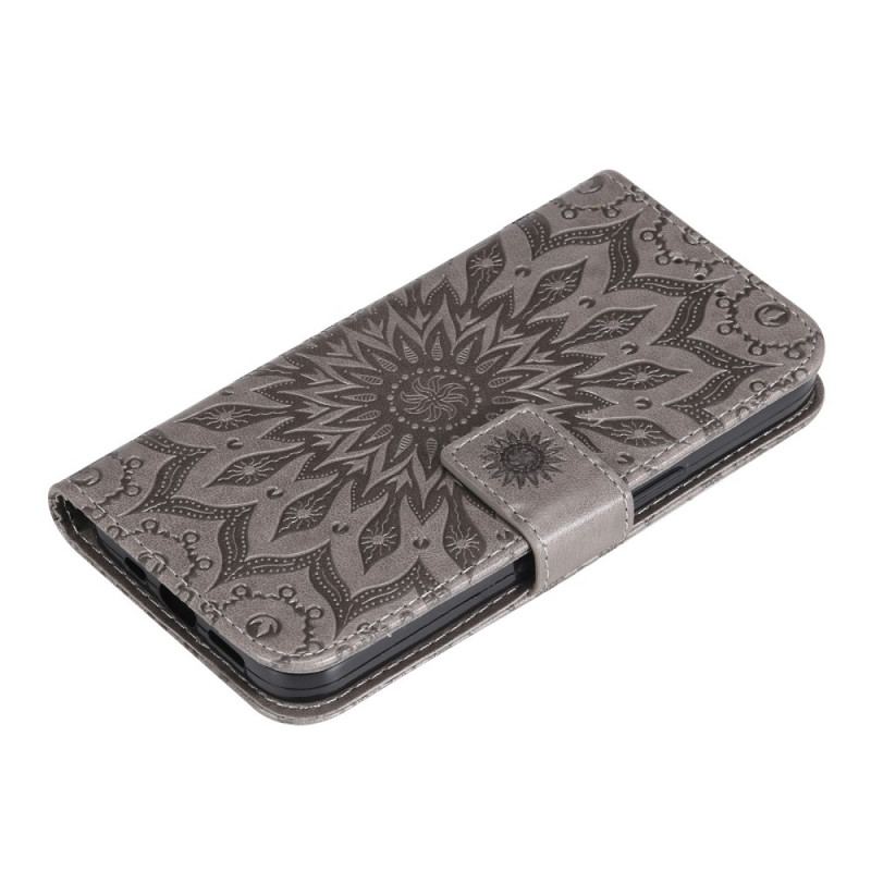 Flip Cover Motorola Edge 20 Solblomst