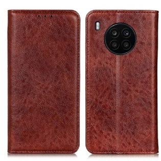 Cover Huawei Nova 8i Flip Cover Mat Split Læder