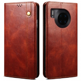 Cover Huawei Nova 8i Flip Cover Voksbehandlet Kunstlæder